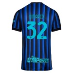 Günstige Fußballtrikots Inter Mailand Dimarco 32 Heimtrikot 2025-26 Kurzarm